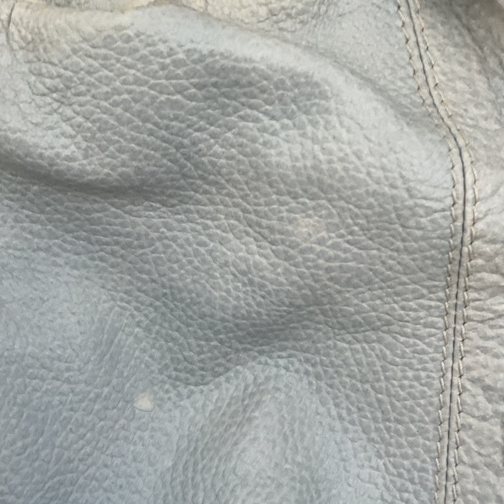 Ted Benson Leather Hobo Bag Gray Large - Picture 4 of 14